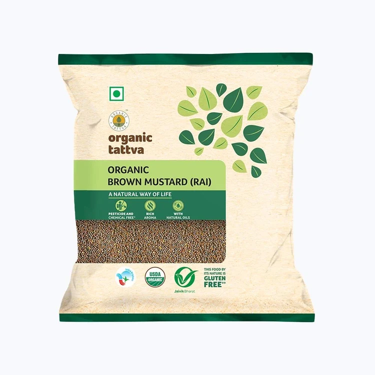 Organic Tattva Brown Organic Mustard Seeds