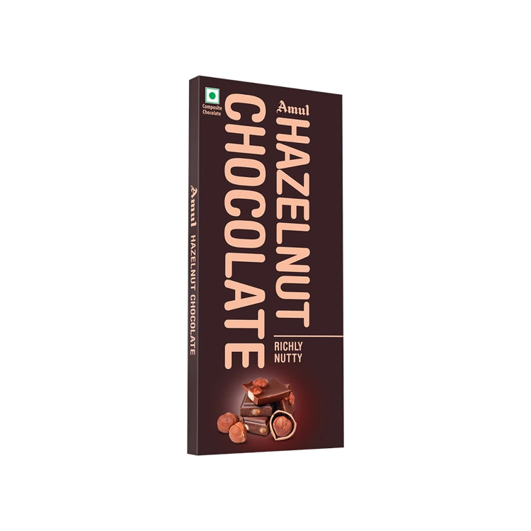 Amul Hazelnut Dark Chocolate Bar