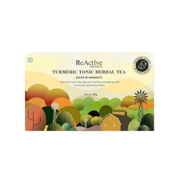 Reactive Organics Turmeric Tonic Herbal Tea