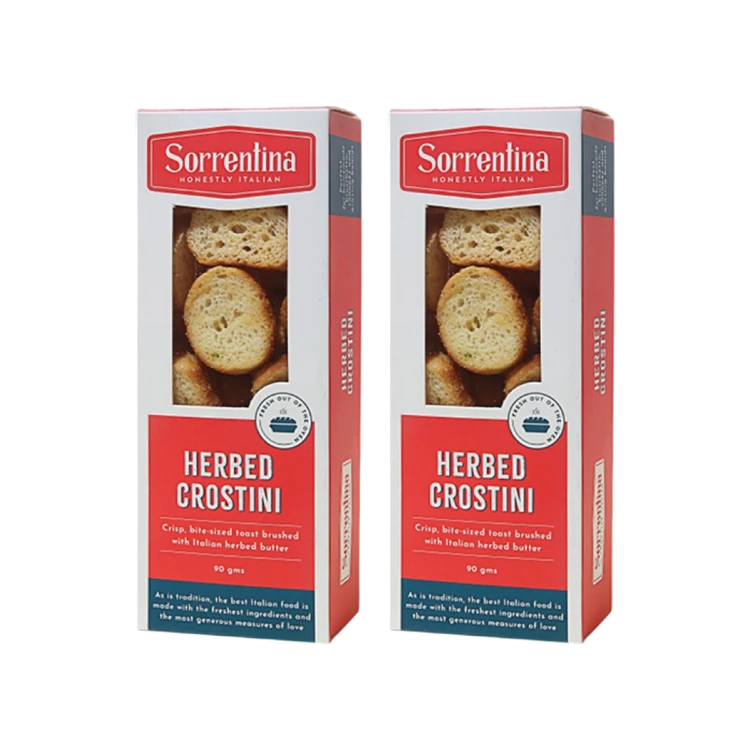 Sorrentina Herbed Crostini - Pack of 2