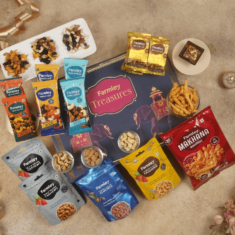 Farmley Treasures Dry Fruits Gift Pack (Dry Fruits Udugore Pack)