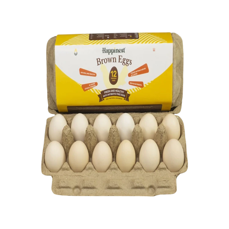Happinest Brown Eggs (12 pieces)