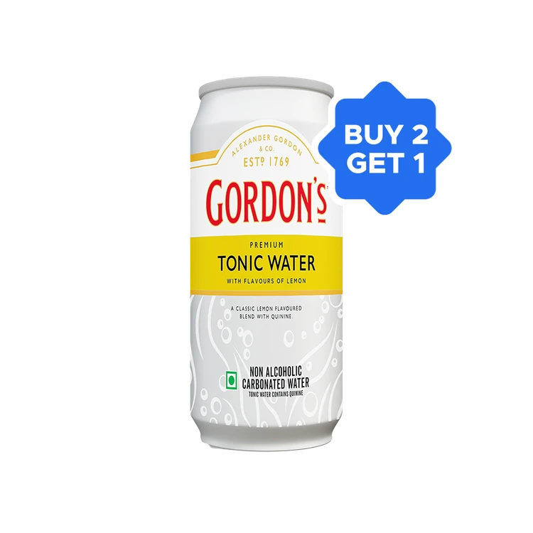 Gordon's Premium Tonic Water (Lemon Flavour) - Buy 2 Get 1 Free