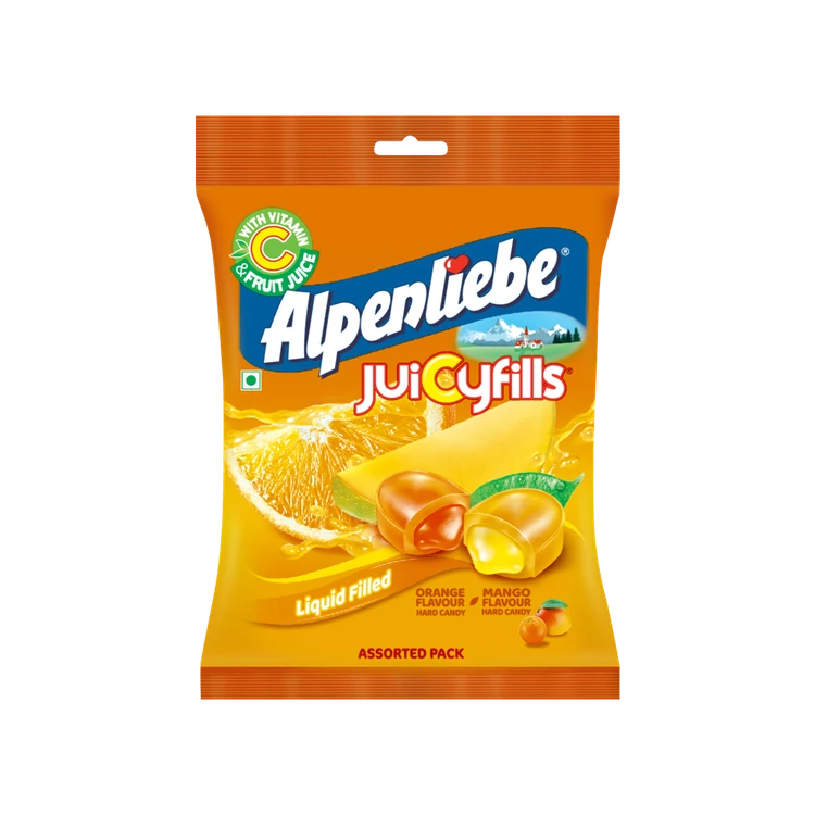 Alpenliebe Juicyfills Assorted Candy (40 Pieces)