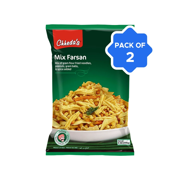 Chheda's Farsan Mixture Namkeen - Pack of 2
