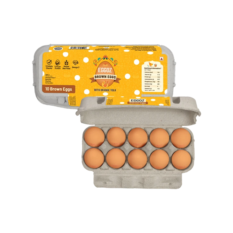 Eggoz Nutrition Protein Rich Brown Eggs (10 pieces)