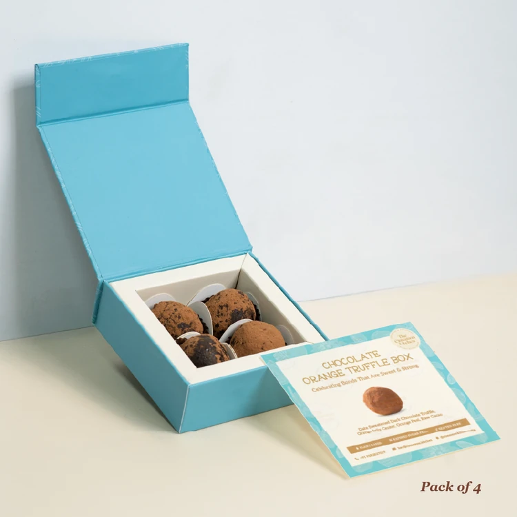 The Cinnamon Kitchen Chocolate Orange Truffle Rakhi Gift Pack