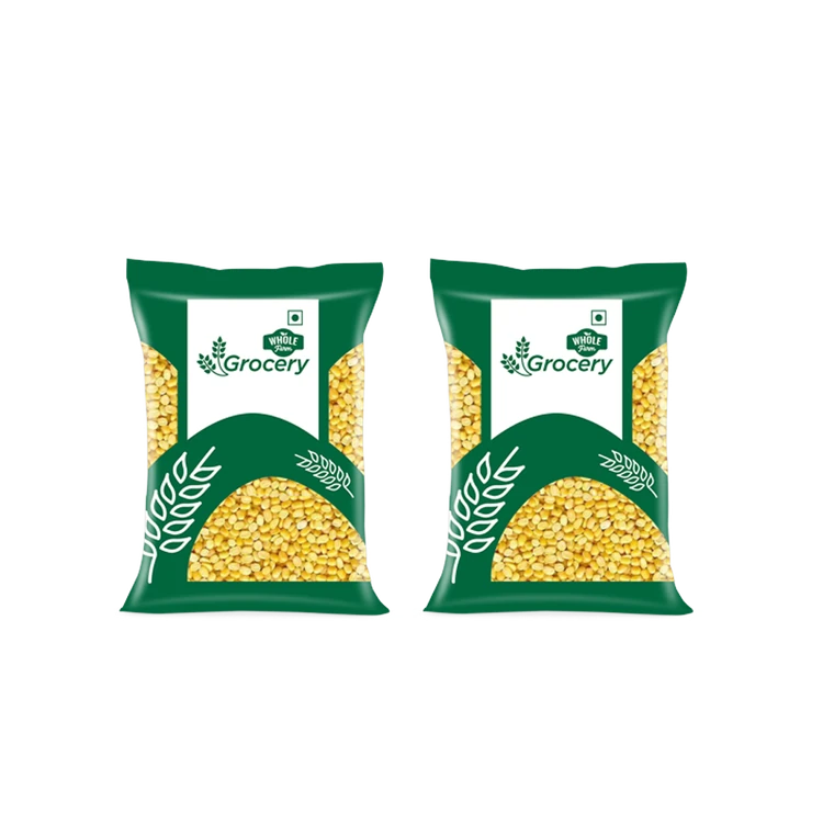Whole Farm Grocery Moong Dal (Dhuli) - Pack of 2 (Hesaru Bele)