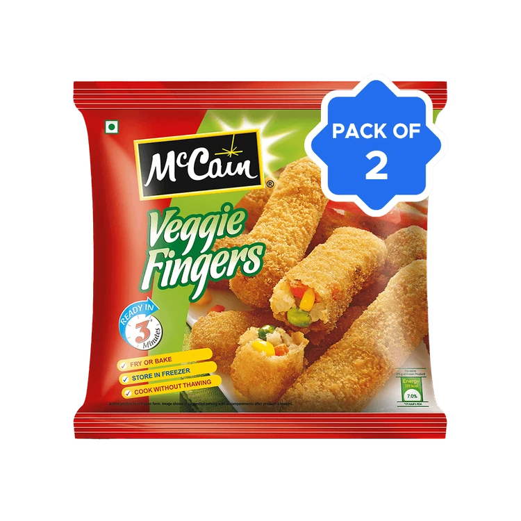 McCain Veggie Fingers (Frozen) - Pack of 2