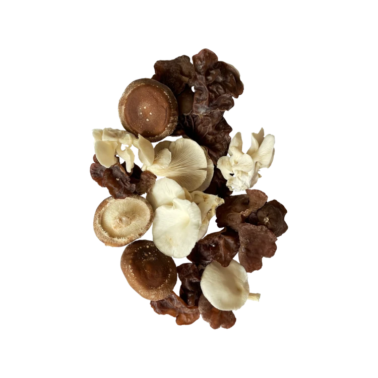 Mushroom Mix for Stir Fry - Shiitake, Oyster, Black Fungus (Anabe)