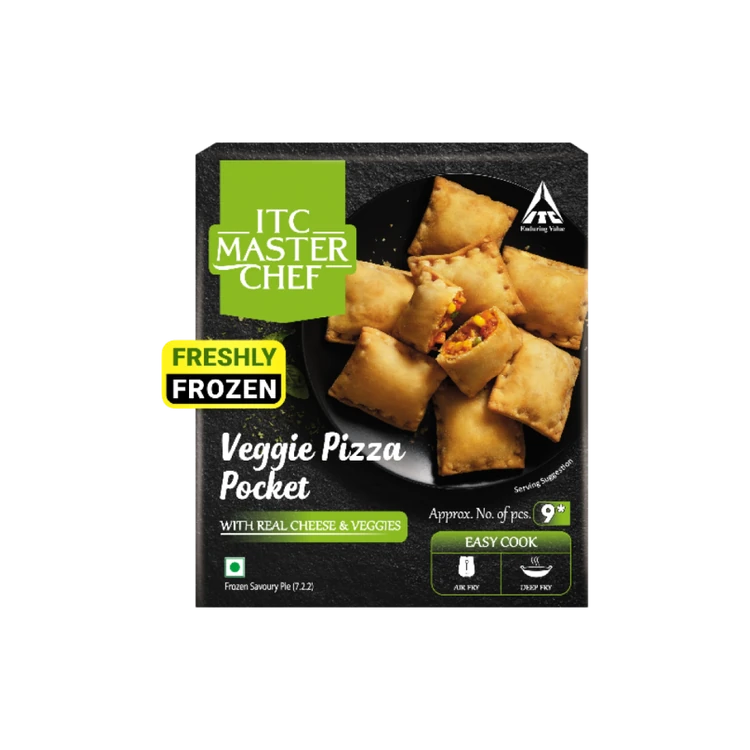 ITC Master Chef Veggie Pizza Pocket with Real Cheese