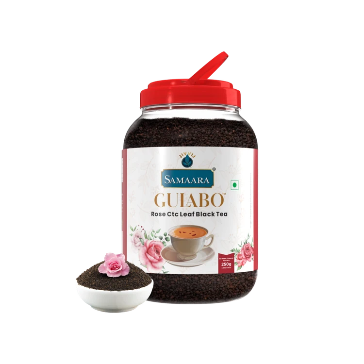Jivvij Samaara Gulabo Rose Ctc Leaf Black Tea