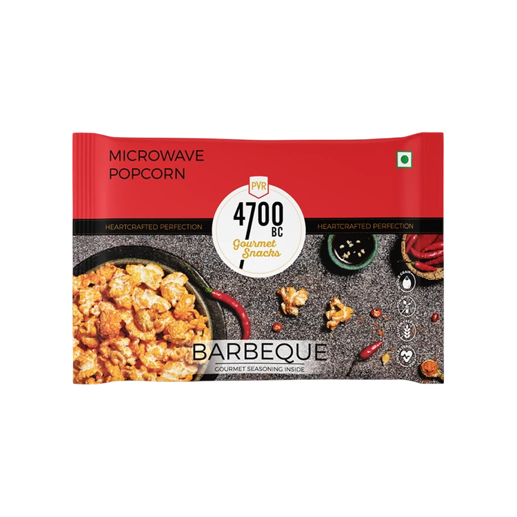4700BC Microwave Barbeque Popcorn with Seasoning