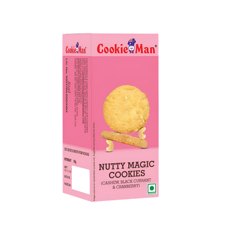 Cookieman Nutty Magic Cookies
