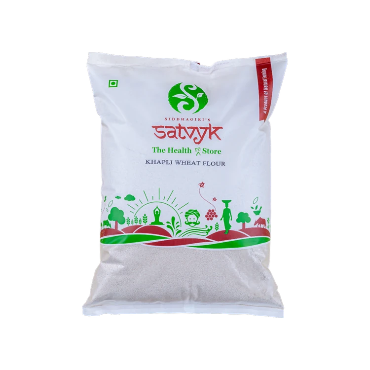 Satvyk Stoneground Khapli Wheat Atta