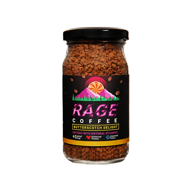 Rage Coffee Butterscotch Delight Flavoured Coffee