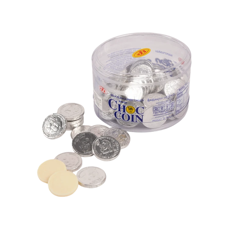 Choc Coin Chocolate Silver Candies