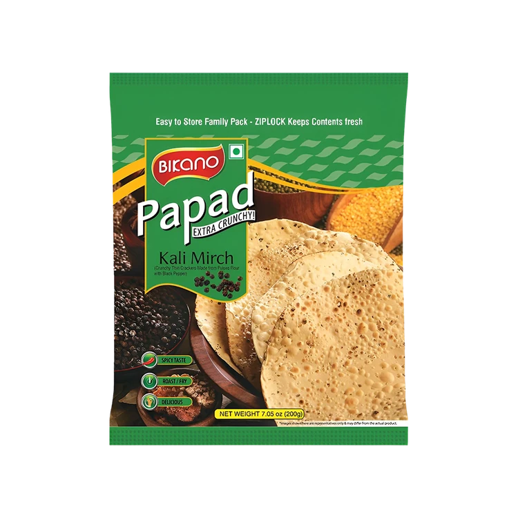 Bikano Kali Mirch Masala Papad