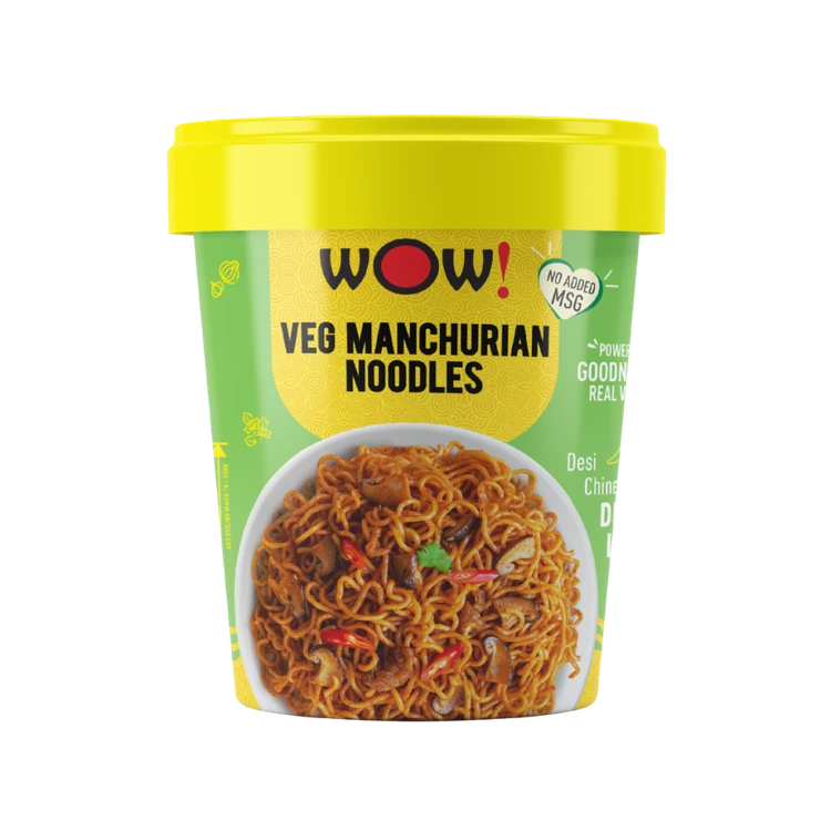 Wow! Veg Manchurian Cup Noodles - Pack of 2