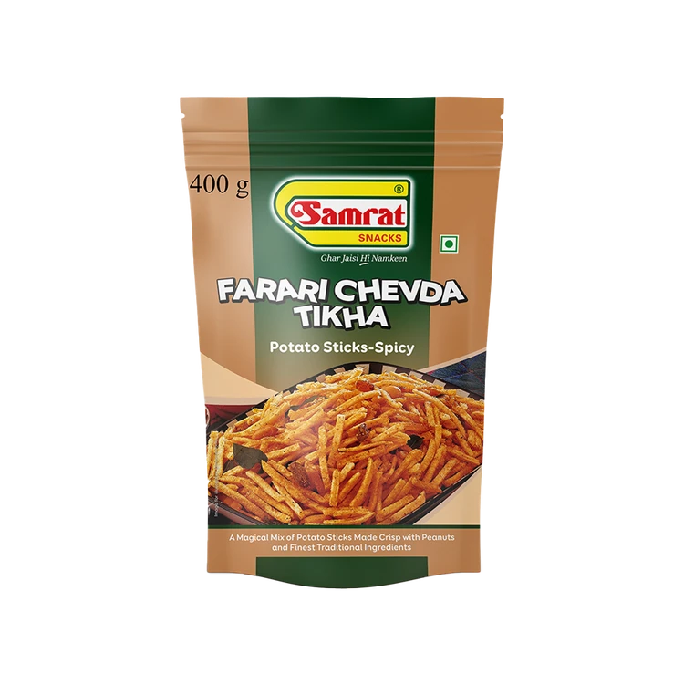 Samrat Farari Tikha Chivda Mixture Namkeen