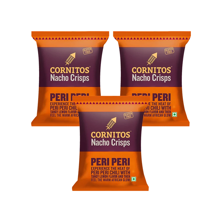 Cornitos Peri Peri Nachos - Pack of 3
