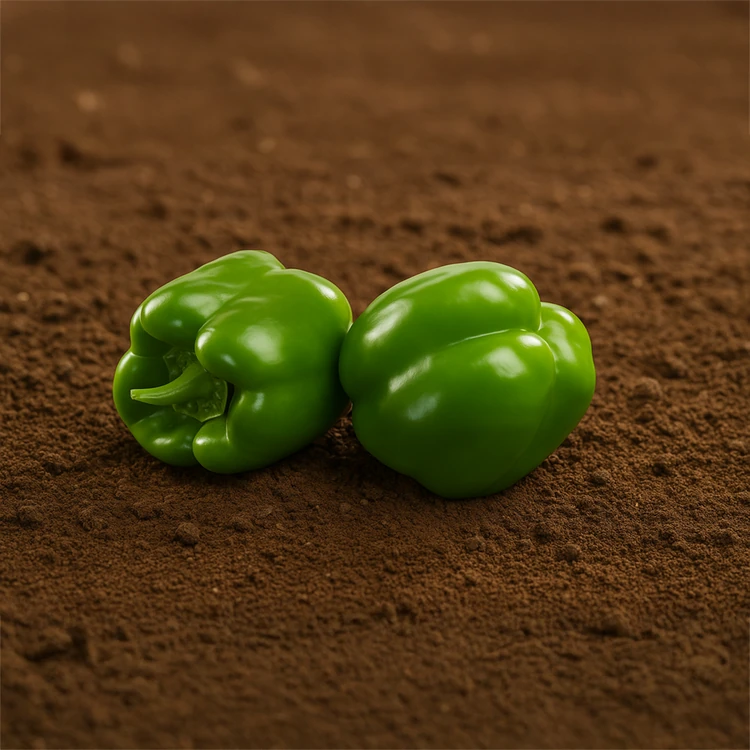 Organically Grown Green Capsicum - 250 g