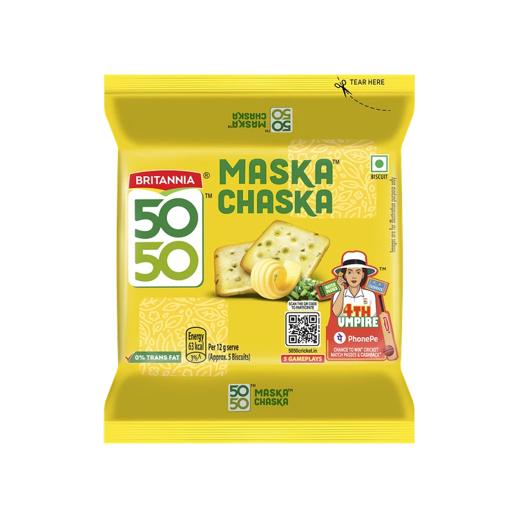 Britannia 5050 Maska Chaska Biscuit