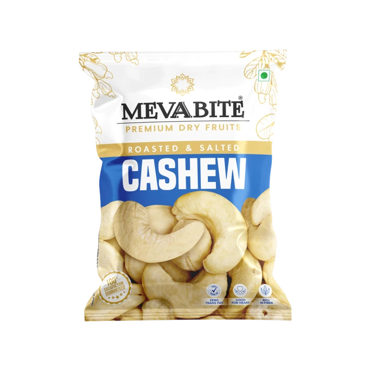 MevaBite Roasted & Salted Flavoured Cashew (Flavoured Godambi)