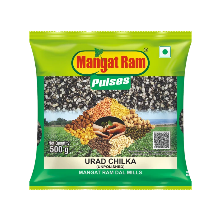 Mangat Ram Unpolished Urad Dal (Chilka) (Sippeyotta Uddina Bele)