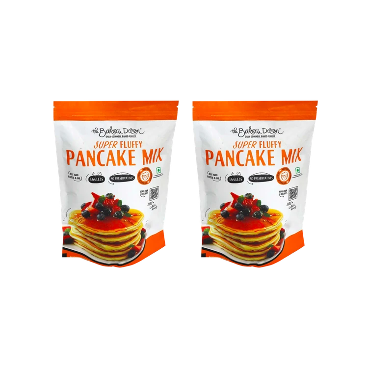 The Baker's Dozen Super Fluffy Pancake Mix - Pack of 2