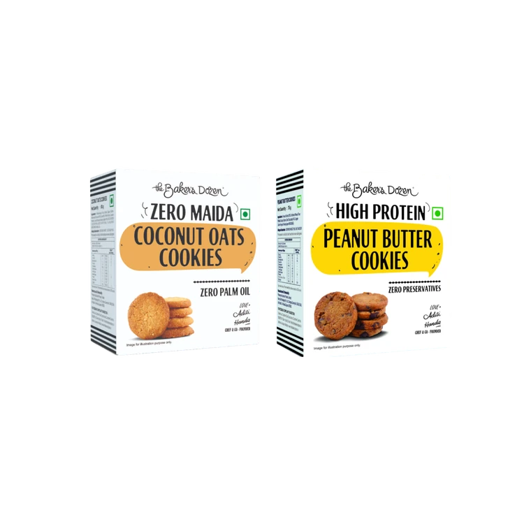 The Baker's Dozen Baker's Dozen Coconut Oats Bakery Cookies + Baker's Dozen Peanut Butter Bakery Cookies Combo