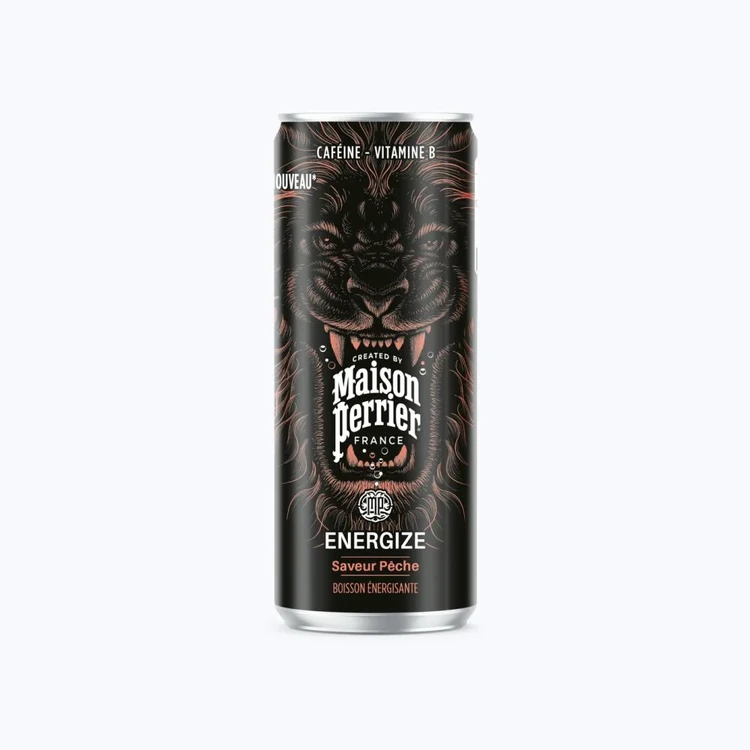 Maison Perrier Peach Energy Drink