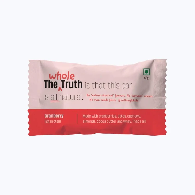 The Whole Truth Cranberry Protein Bar
