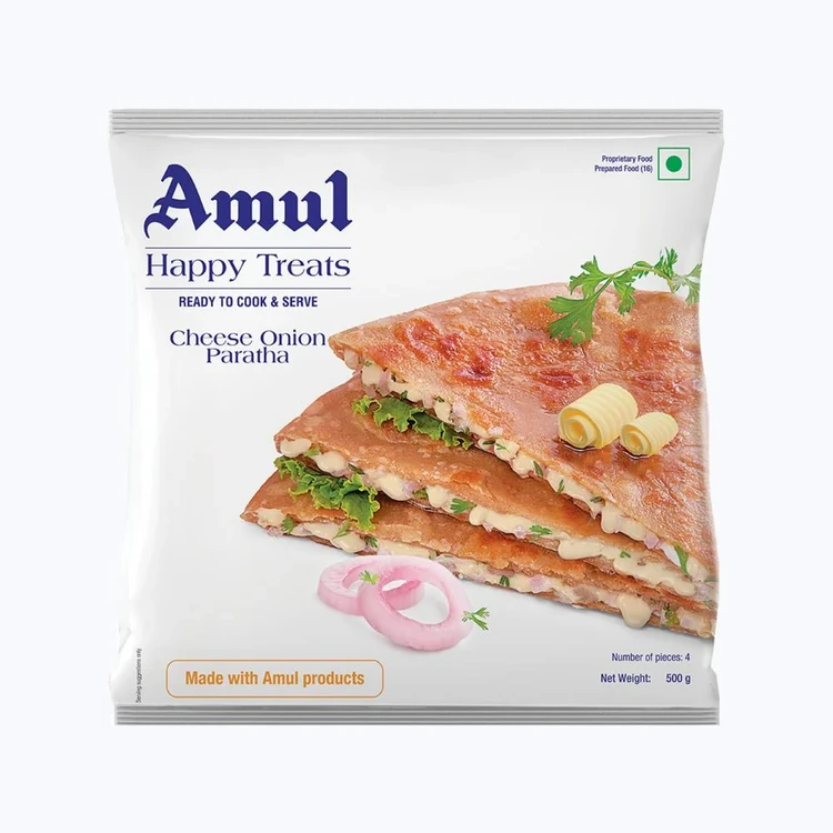 Amul Happy Treats Cheese Onion Paratha