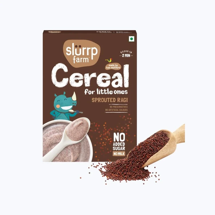 Slurrp Farm Sprouted Ragi Baby Cereal