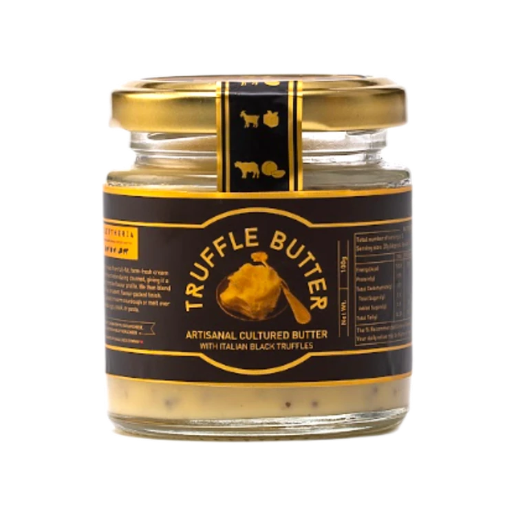 Eleftheria Italian Black Truffle Cultured Butter
