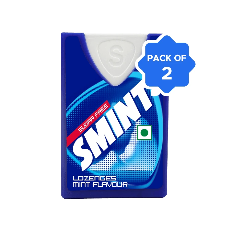 Smint Sugar Free Mint Candies - Pack of 2
