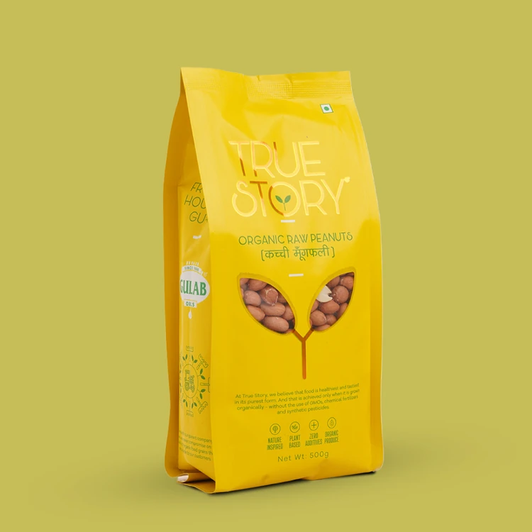 True Story Raw Organic Peanuts