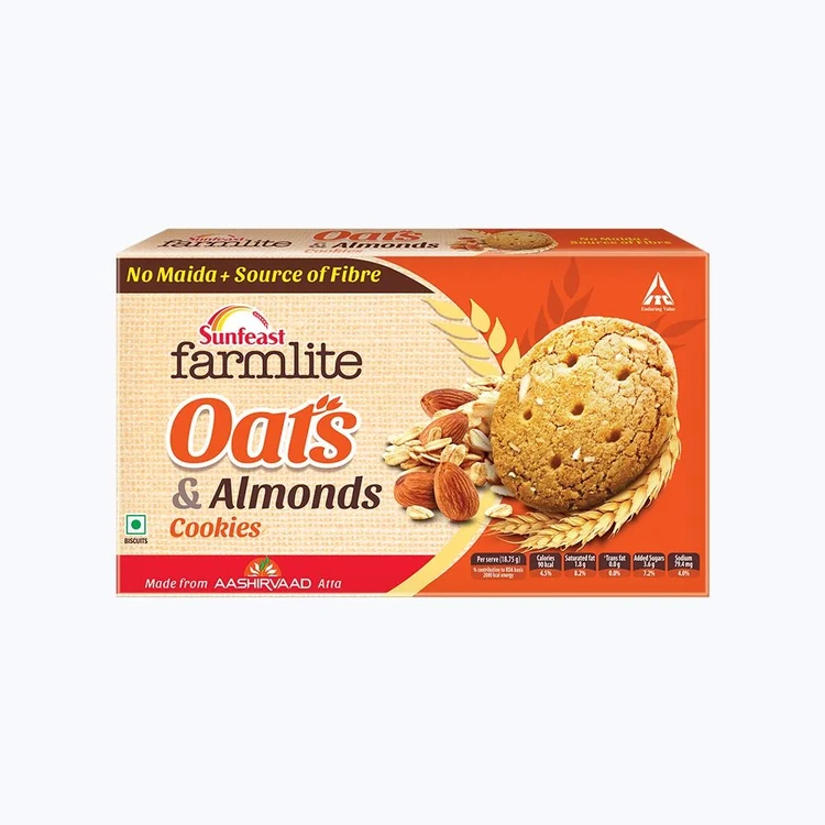 Sunfeast Farmlite Oats & Almonds Cookies