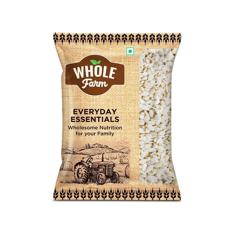 Whole Farm Premium White Sesame Seeds (Bili Ellu)