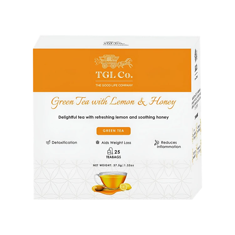 TGL Co. Lemon & Honey Green Tea Bags