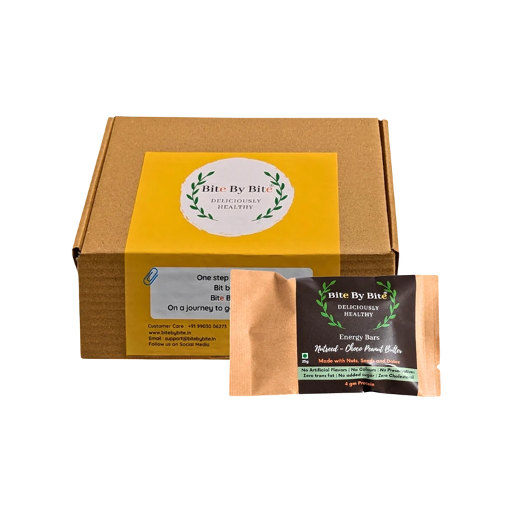 Bite By Bite Nutseed Choco Peanut Energy Bar