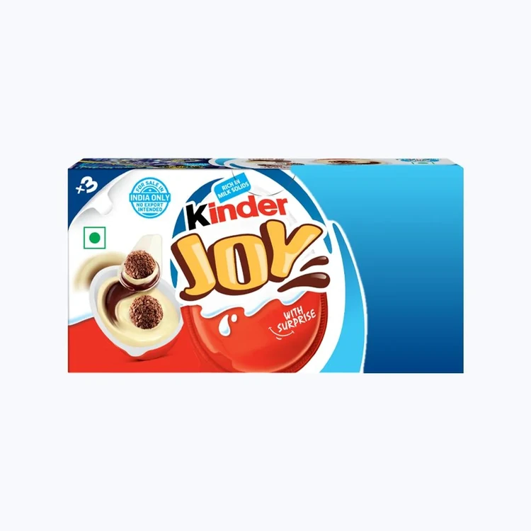 Kinder Joy Shaped Chocolates (Blue)