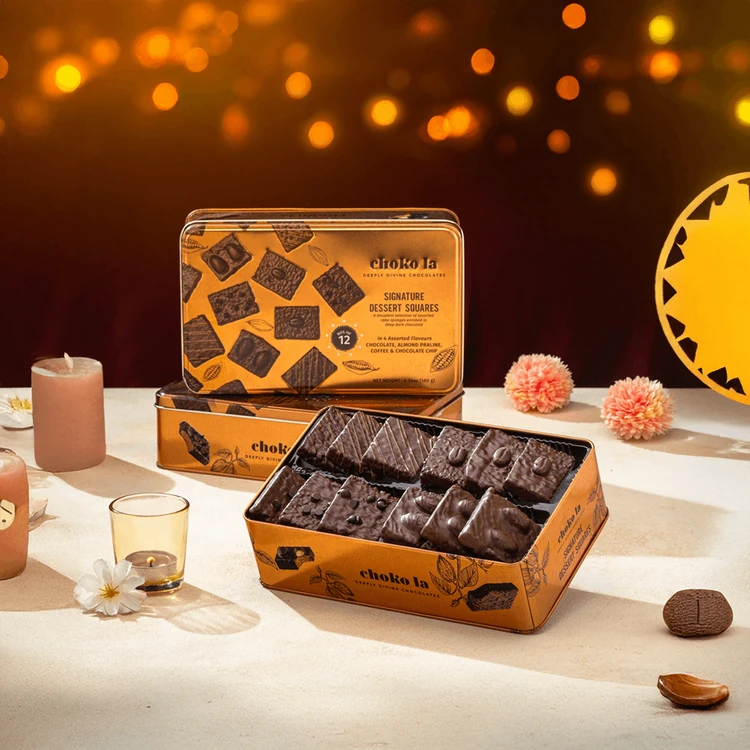 Choko La Signature Dessert Square Chocolate Gift Pack
