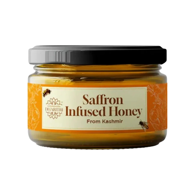 Vasundhara Dharitri Saffron Infused Honey