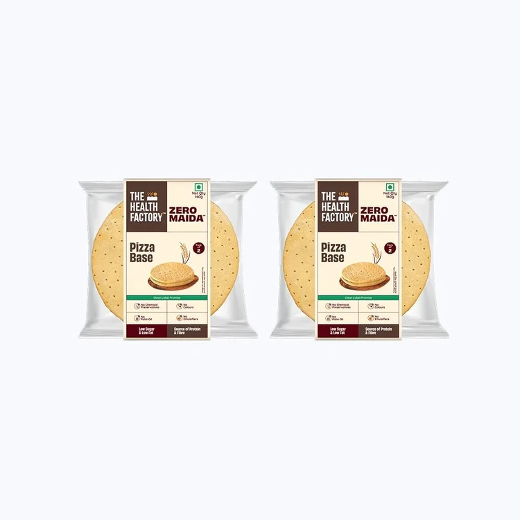 The Health Factory Zero Maida Pizza Base - Pack of 2