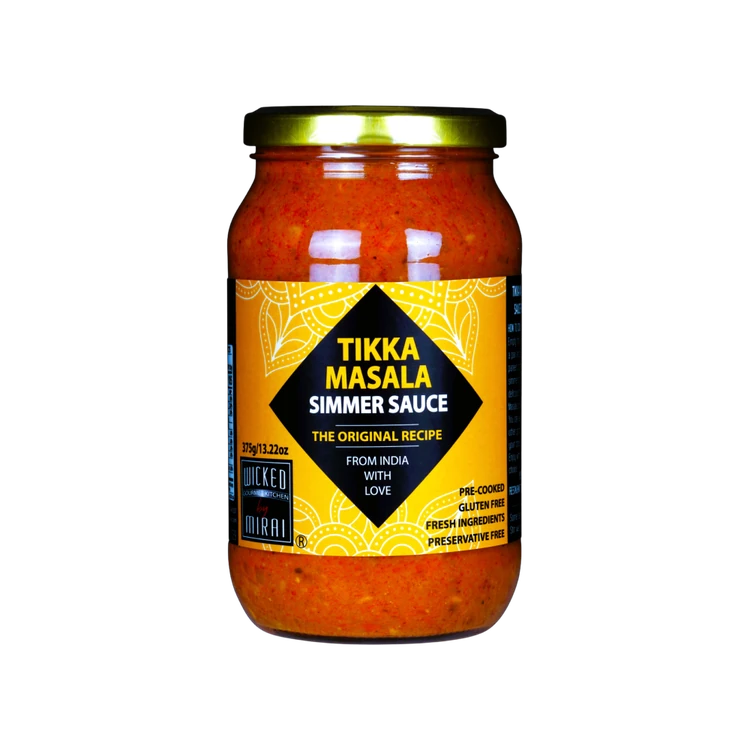 Wicked Gourmet Kitchen By Mirai Tikka Masala Simmer Sauce