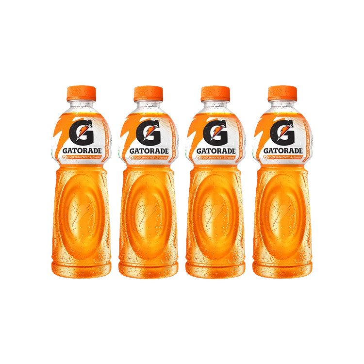 Gatorade Orange Flavour Sports Drink - Pack of 4