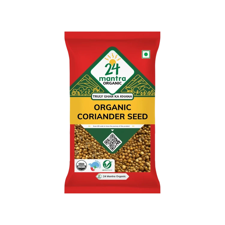 24 Mantra Organic Coriander Seeds / Dhaniya Seeds