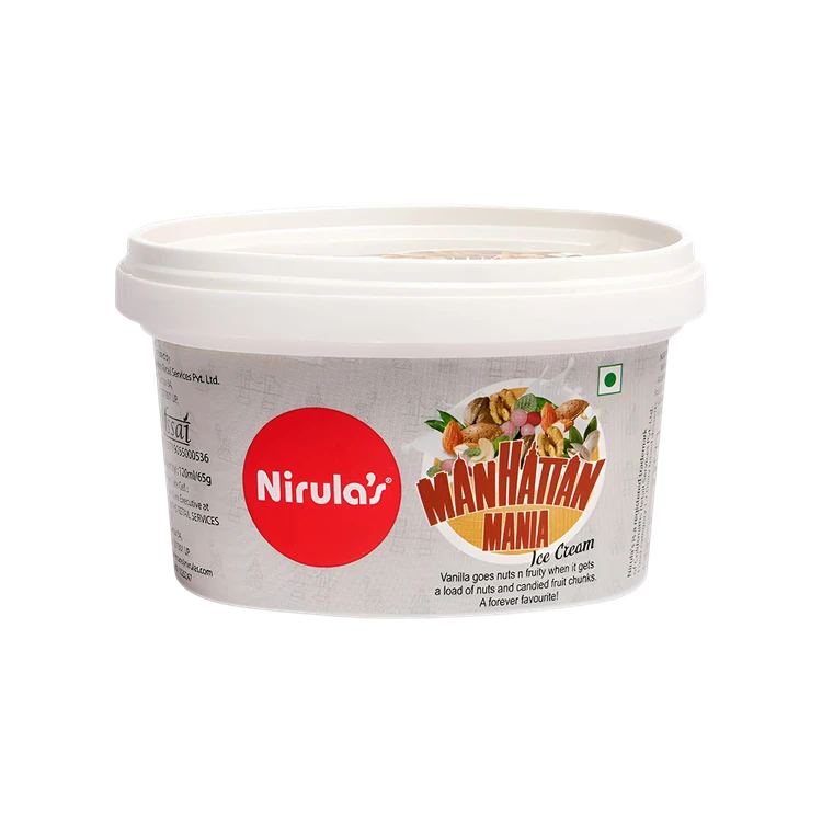 Nirula's Manhattan Mania Fruit & Nut Ice Cream Cup